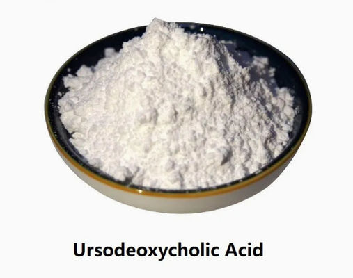 Ακατέργαστη σκόνη Ursodeoxycholic Acid Cas αριθ. 128-13-2 99% Καθαρότητα λευκή ή άσπρη σκόνη